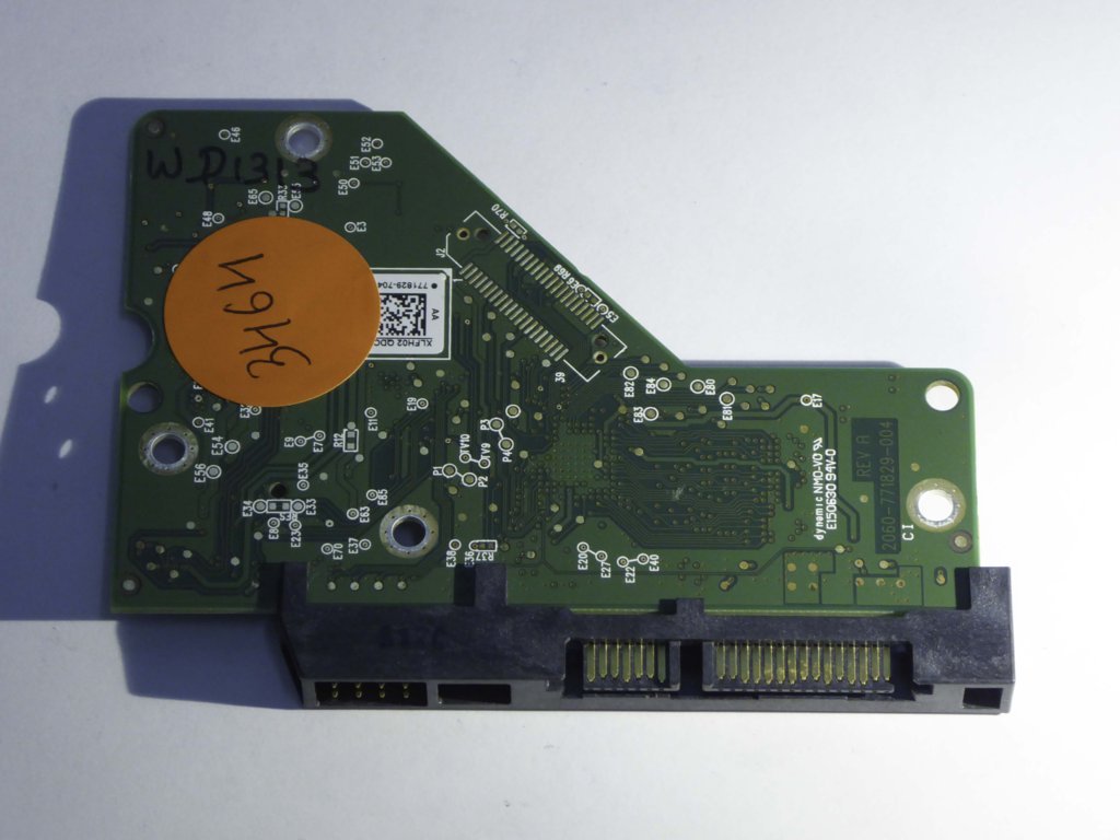 Western Digital WD10EZEX-00BN5A0 2060-771829-004 REV A  PCB for Sale