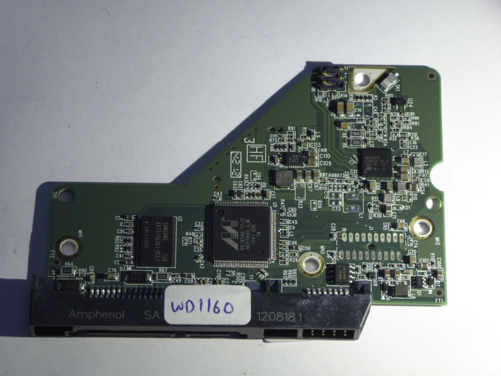 Western Digital WD10EZEX-00ZF5A0 2060-771824-006 REV A  PCB for Sale