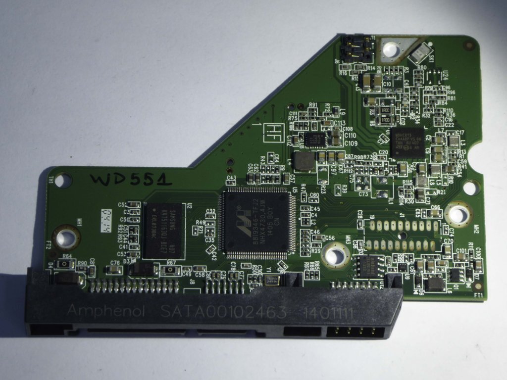 Western Digital WD10EZEX-60ZF5A0 2060-771824-006 REV A  PCB for Sale