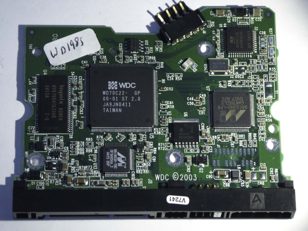 Western Digital WD10JD-00GBB0 2060-001215-003 REV A  PCB for Sale