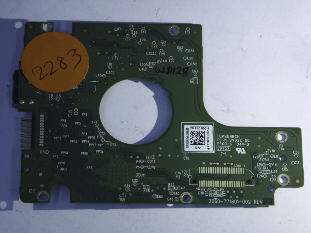 PCB Contrôleur WD2500KS-00MJB0 2060-701335-005 Rev A PCB Contrôleur WD2500KS-00MJB0 2060-701335-005 Rev A
