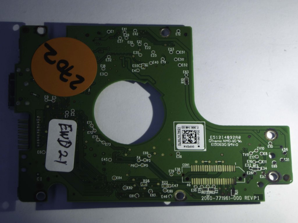Western Digital WD10JMVW-11AJGS0 2060-771961-000 REV P1  PCB for Sale