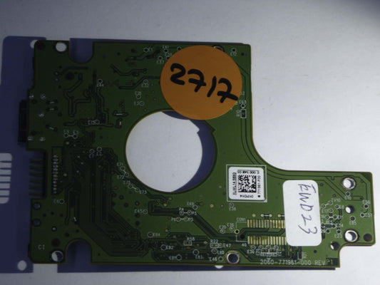 Western Digital WD10JMVW-11AJGS0 2060-771961-000 REV P1  PCB for Sale