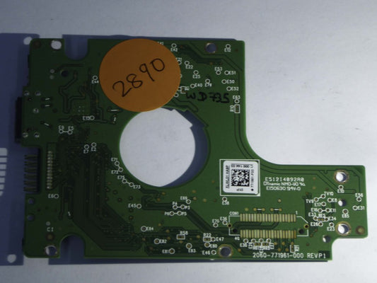 Western Digital WD10JMVW-11AJGS0 2060-771961-000 REV P1  PCB for Sale