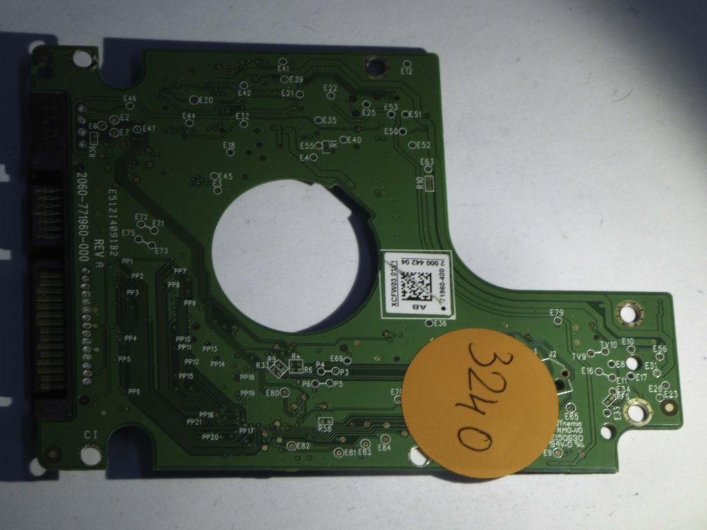 Western Digital WD10JMVW-11AJGS1 2060-771960-000 REV A  PCB for Sale