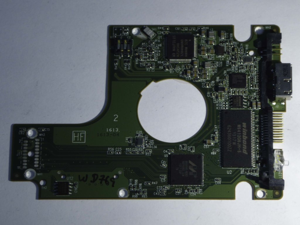 Western Digital WD10JMVW-11AJGS1 2060-771961-000 REV P1  PCB for Sale