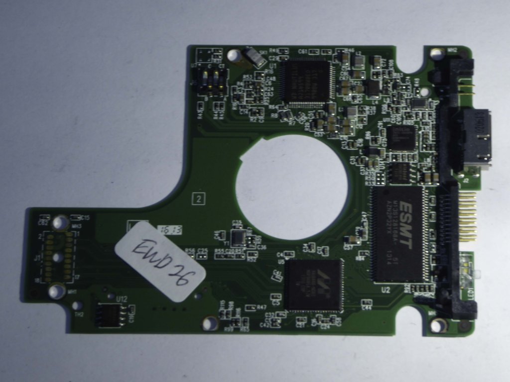 Western Digital WD10JMVW-11AJGS1 2060-771961-000 REV P1  PCB for Sale