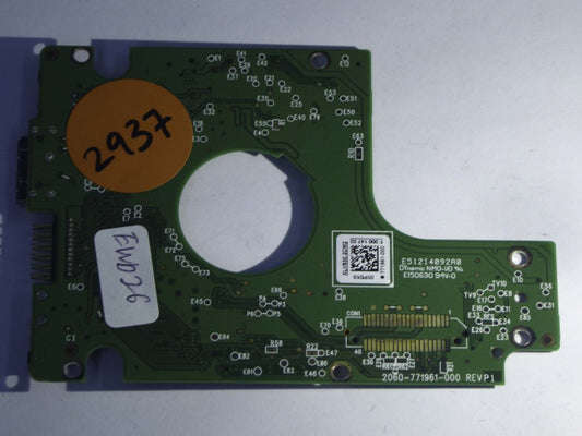 Western Digital WD10JMVW-11AJGS1 2060-771961-000 REV P1  PCB for Sale