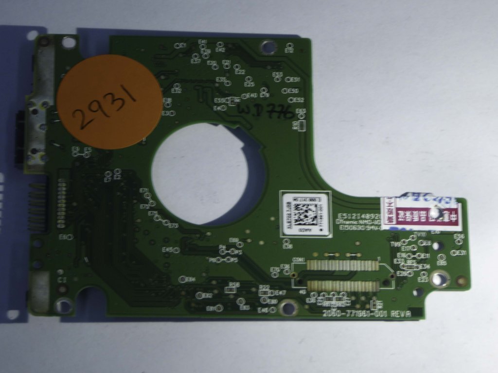 Western Digital WD10JMVW-11AJGS1 2060-771961-001 REV A  PCB for Sale