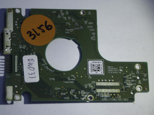 Western Digital WD10JMVW-11AJGS1 2060-771961-001 REV A  PCB for Sale