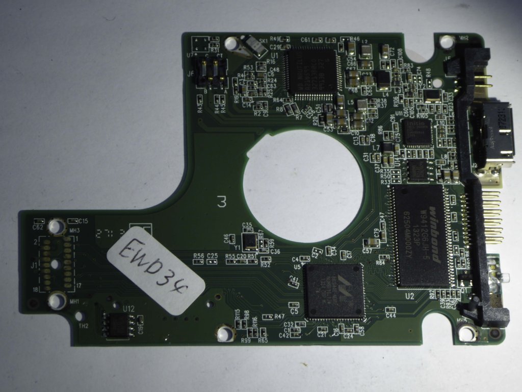 Western Digital WD10JMVW-11AJGS1 2060-771961-001 REV A  PCB for Sale