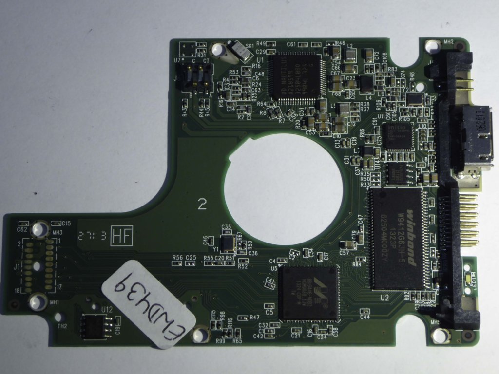 Western Digital WD10JMVW-11AJGS1 2060-771961-001 REV A  PCB for Sale