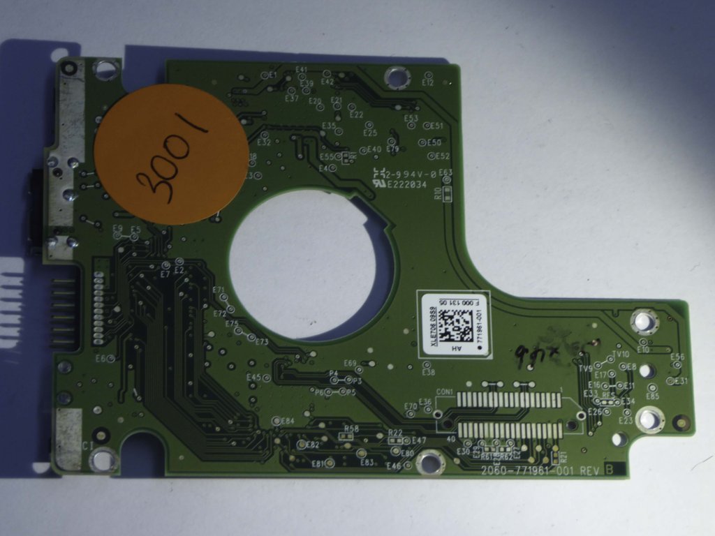 Western Digital WD10JMVW-11AJGS1 2060-771961-001 REV B  PCB for Sale