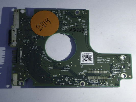 Western Digital WD10JMVW-11AJGS2 2060-771961-001 REV A  PCB for Sale