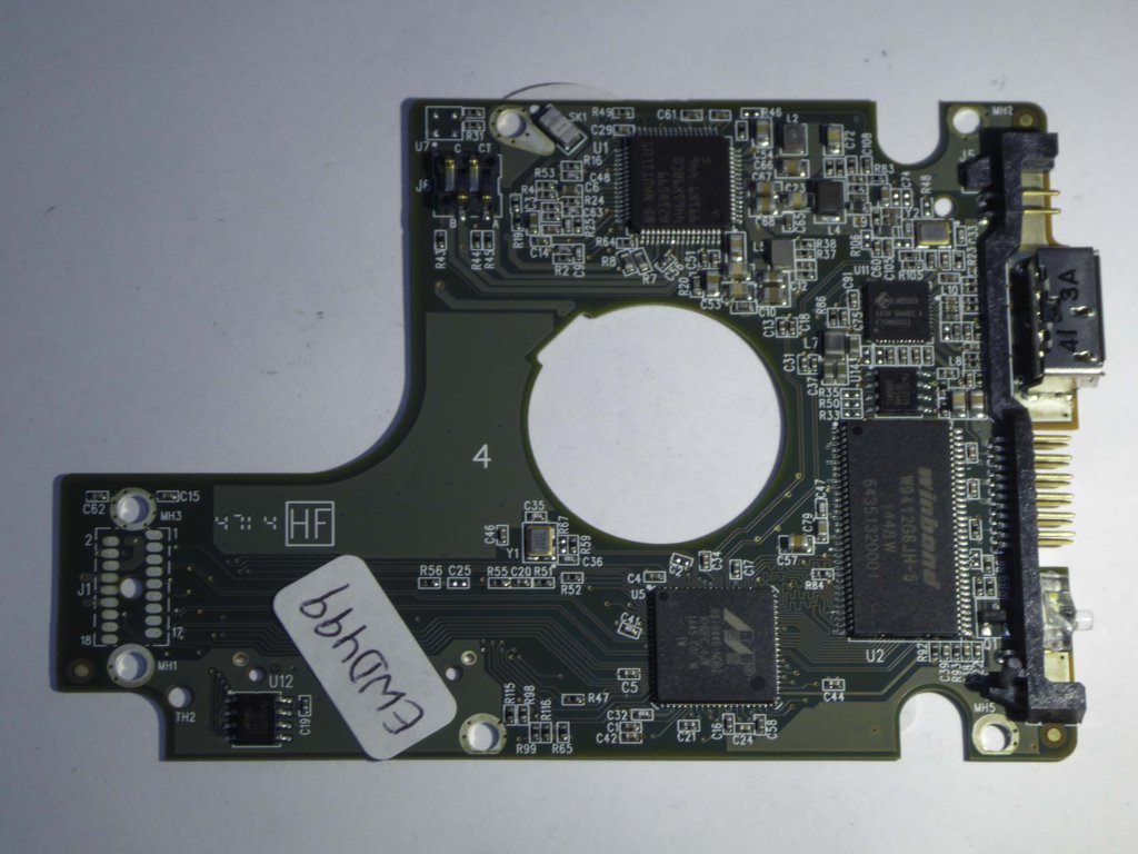 Western Digital WD10JMVW-11AJGS2 2060-771961-001 REV A  PCB for Sale