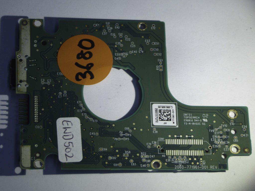 Western Digital WD10JMVW-11AJGS2 2060-771961-001 REV A  PCB for Sale