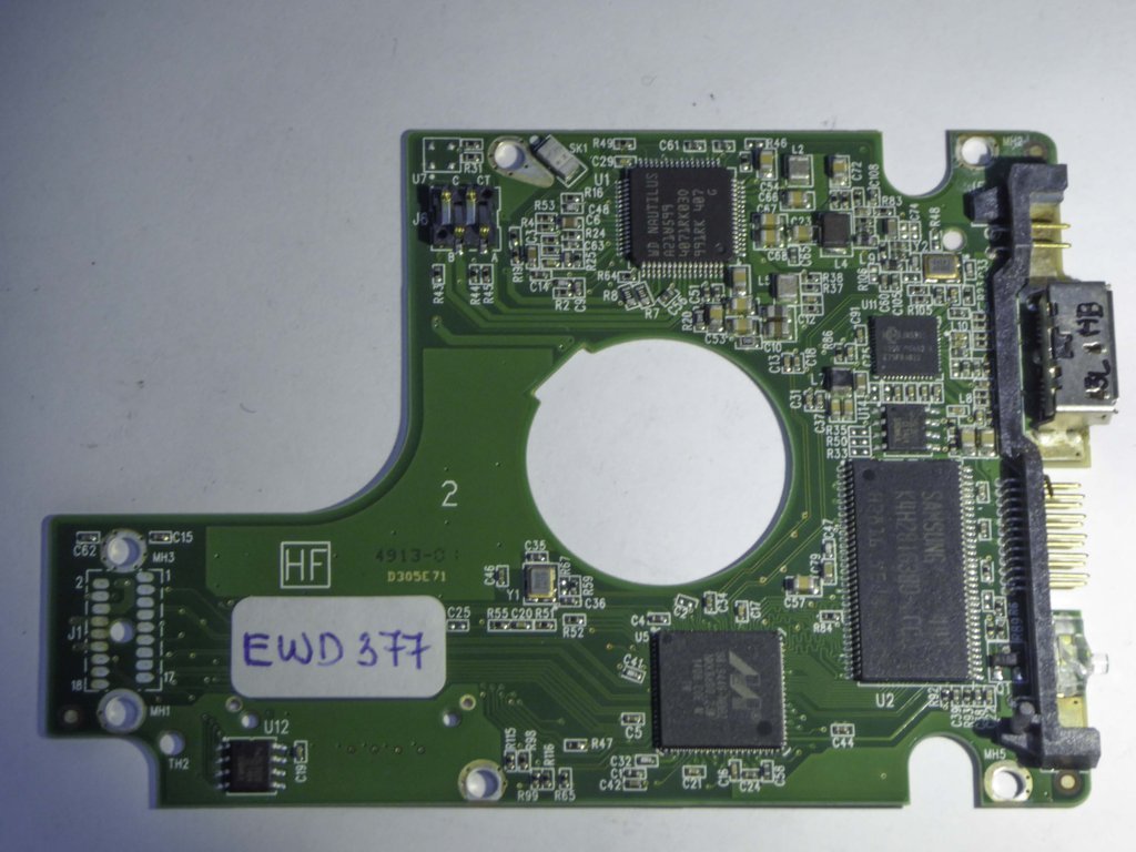 Western Digital WD10JMVW-11AJGS2 2060-771961-001 REV A  PCB for Sale