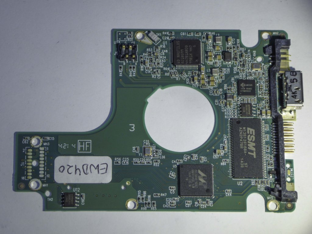 Western Digital WD10JMVW-11AJGS2 2060-771961-001 REV A  PCB for Sale