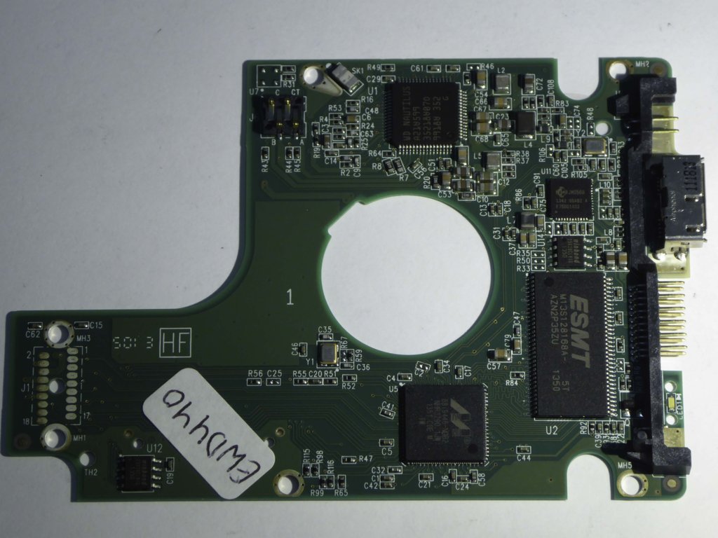 Western Digital WD10JMVW-11AJGS2 2060-771961-001 REV A  PCB for Sale