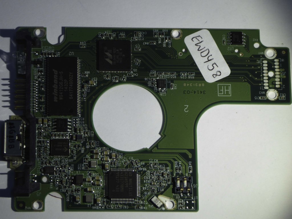 Western Digital WD10JMVW-11AJGS2 2060-771961-001 REV A  PCB for Sale