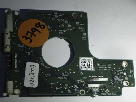 Western Digital WD10JMVW-11AJGS2 2060-771961-001 REV A  PCB for Sale
