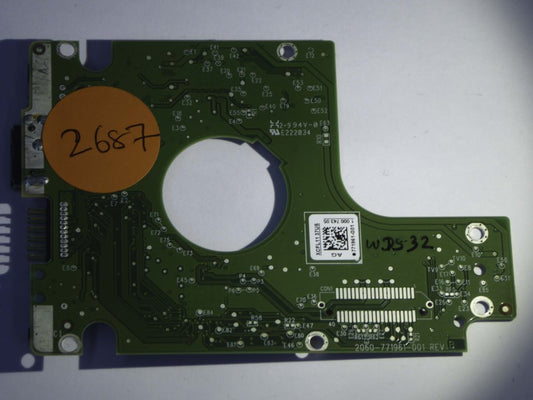 Western Digital WD10JMVW-11AJGS2 2060-771961-001 REV B  PCB for Sale