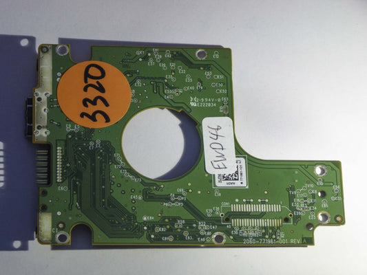 Western Digital WD10JMVW-11AJGS3 2060-771961-001 REV A  PCB for Sale