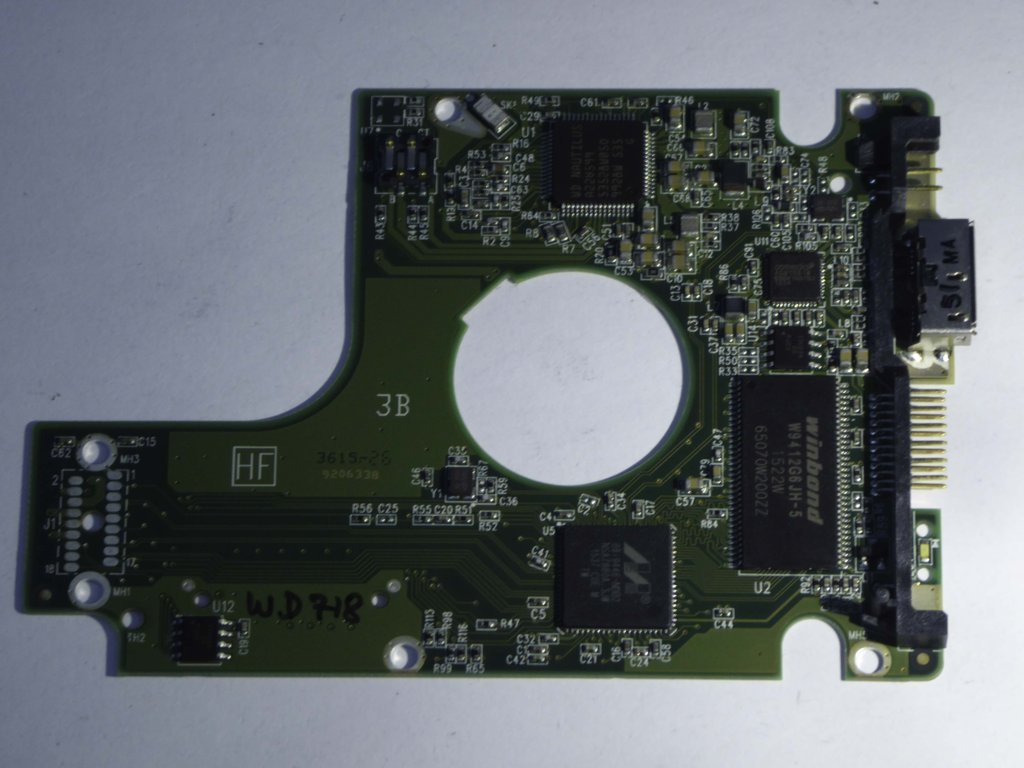 Western Digital WD10JMVW-11AJGS3 2060-771961-001 REV B  PCB for Sale