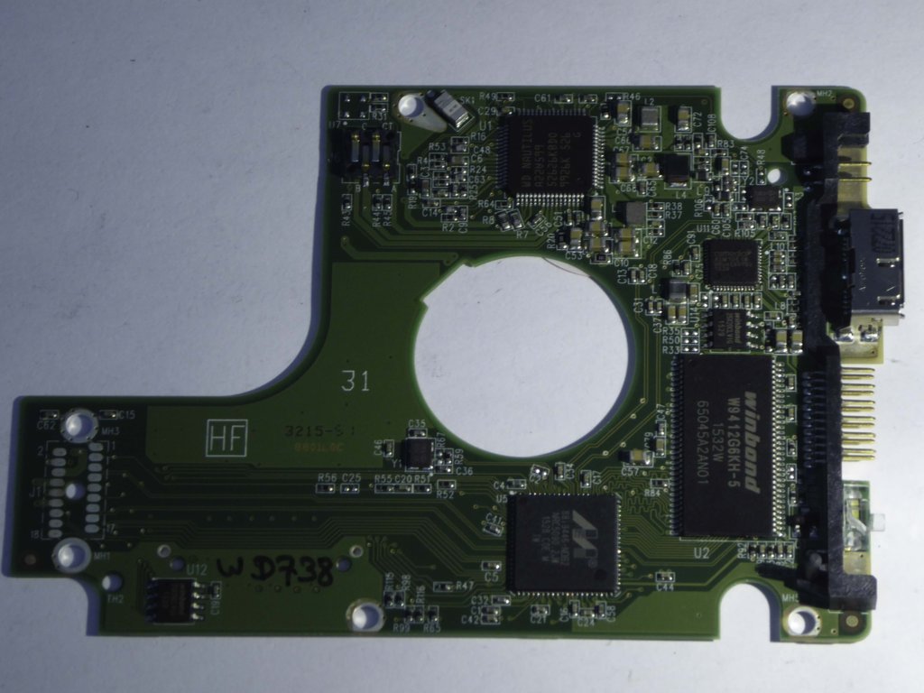 Western Digital WD10JMVW-11AJGS3 2060-771961-001 REV B  PCB for Sale