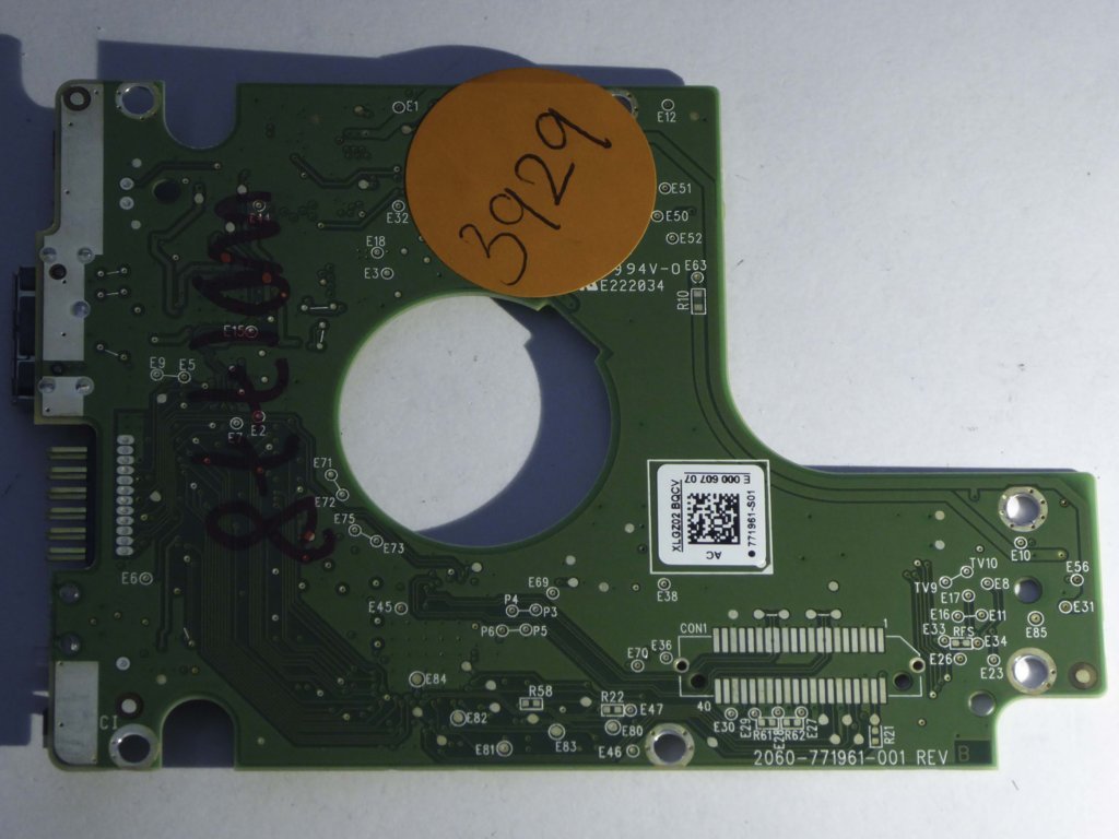 Western Digital WD10JMVW-11AJGS4 2060-771961-001 REV A  PCB for Sale