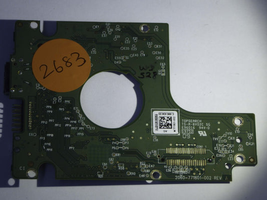 Western Digital WD10JMVW-11S5XS0 2060-771801-002 REV A  PCB for Sale