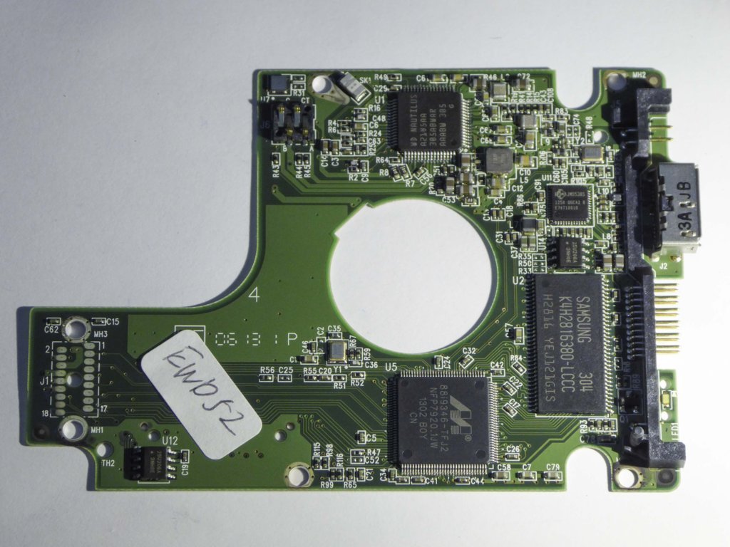 Western Digital WD10JMVW-11S5XS0 2060-771801-002 REV A  PCB for Sale