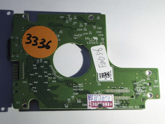 Western Digital WD10JMVW-11S5XS0 2060-771801-002 REV A  PCB for Sale