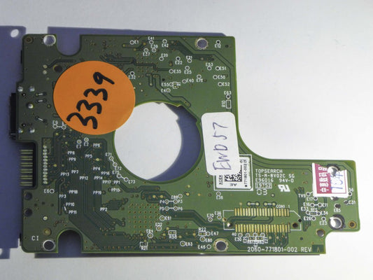 Western Digital WD10JMVW-11S5XS0 2060-771801-002 REV A  PCB for Sale