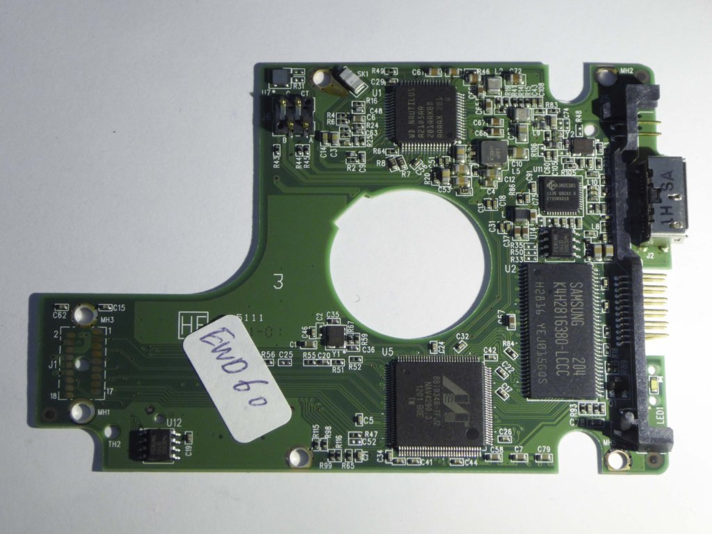 Western Digital WD10JMVW-11S5XS0 2060-771801-002 REV A  PCB for Sale