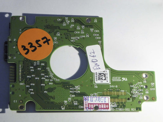 Western Digital WD10JMVW-11S5XS0 2060-771801-002 REV A  PCB for Sale