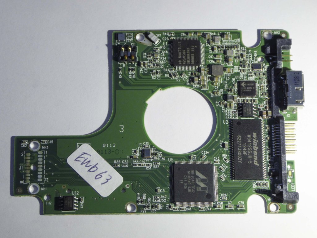 Western Digital WD10JMVW-11S5XS0 2060-771801-002 REV A  PCB for Sale