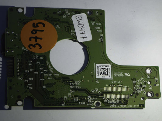 Western Digital WD10JMVW-11S5XS0 2060-771801-002 REV A  PCB for Sale