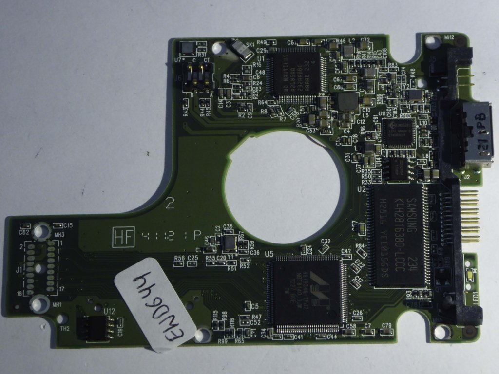 Western Digital WD10JMVW-11S5XS0 2060-771801-002 REV A  PCB for Sale
