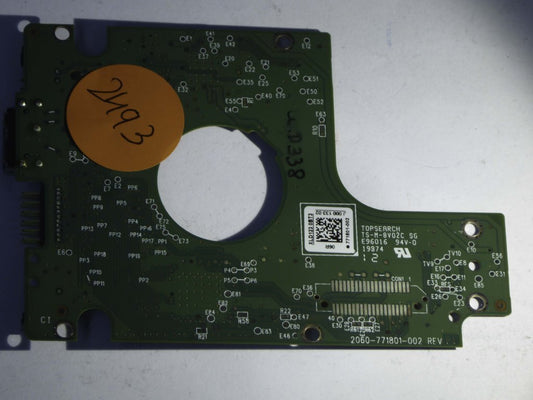 Western Digital WD10JMVW-11S5XS0 2060-771801-002 REV P1  PCB for Sale
