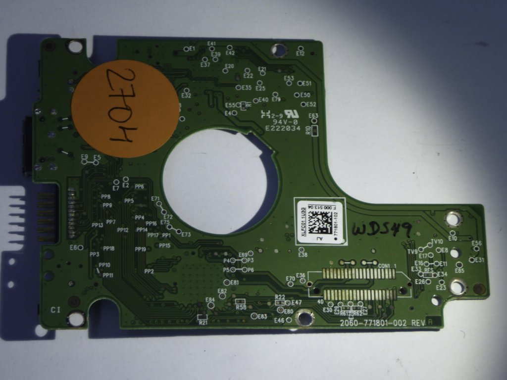 Western Digital WD10JMVW-11S5XS1 2060-771801-002 REV A  PCB for Sale