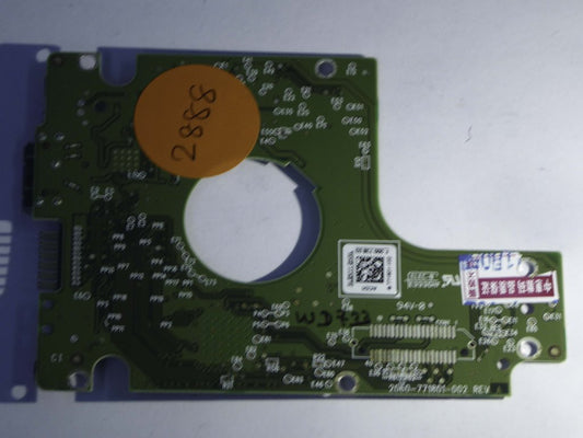 Western Digital WD10JMVW-11S5XS1 2060-771801-002 REV A  PCB for Sale