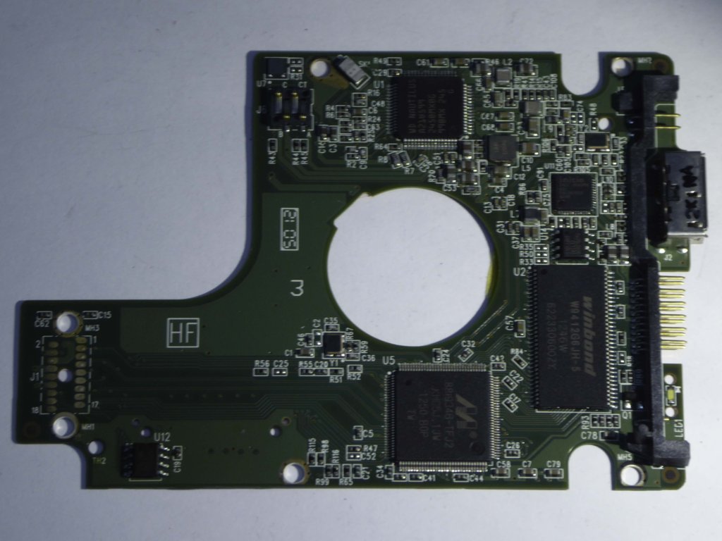 Western Digital WD10JMVW-11S5XS1 2060-771801-002 REV A  PCB for Sale