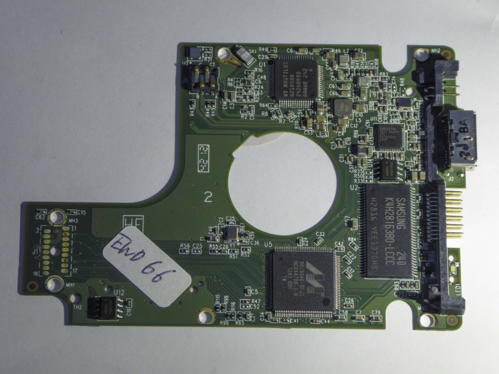 Western Digital WD10JMVW-11S5XS1 2060-771801-002 REV A  PCB for Sale