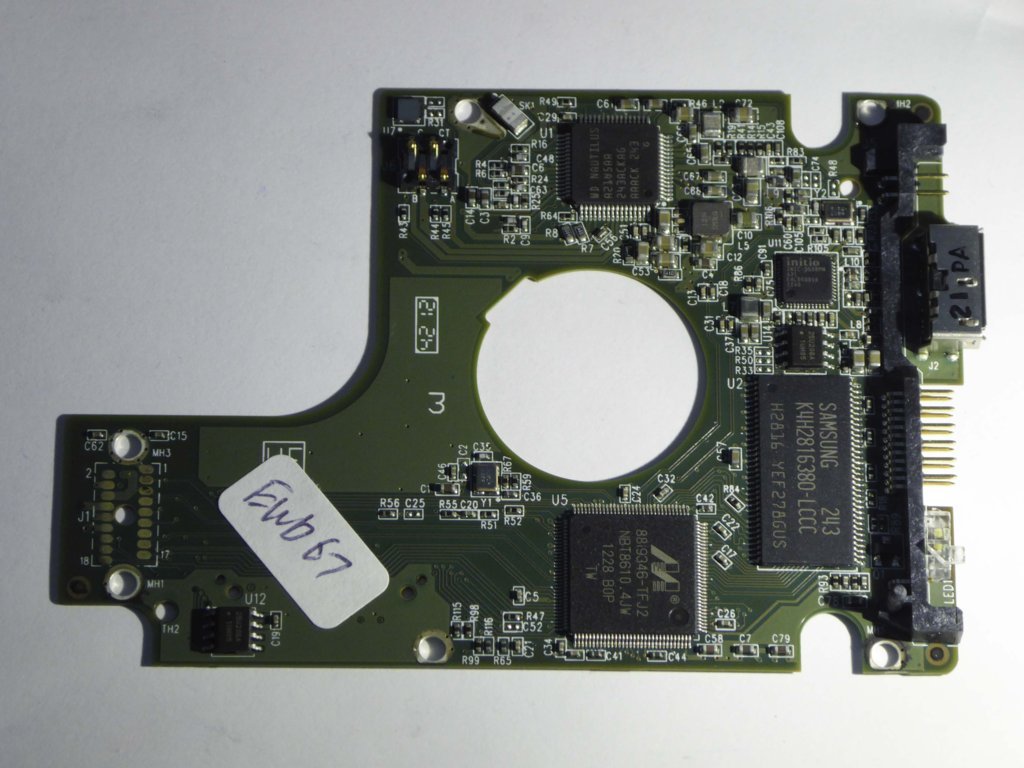 Western Digital WD10JMVW-11S5XS1 2060-771801-002 REV A  PCB for Sale