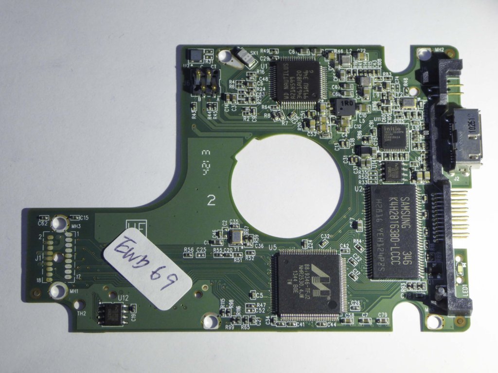 Western Digital WD10JMVW-11S5XS1 2060-771801-002 REV A  PCB for Sale