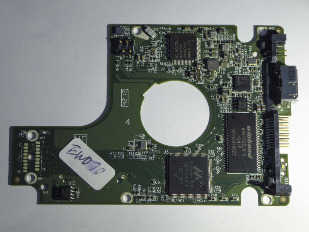 Western Digital WD10JMVW-11S5XS1 2060-771801-002 REV A  PCB for Sale