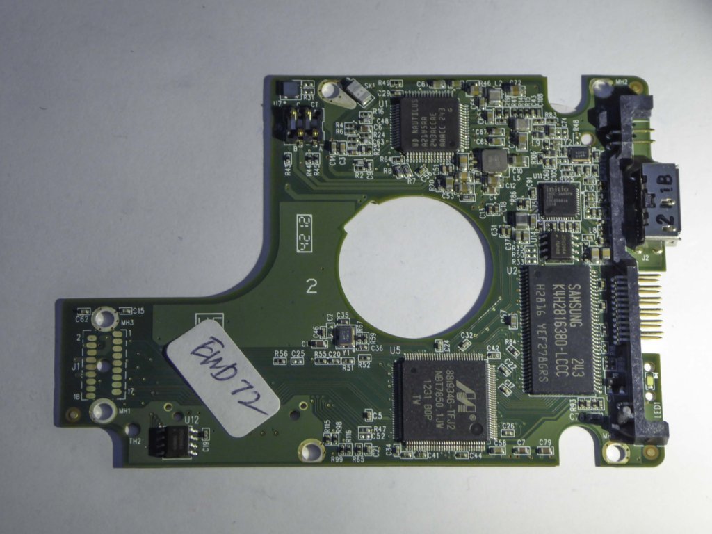 Western Digital WD10JMVW-11S5XS1 2060-771801-002 REV A  PCB for Sale