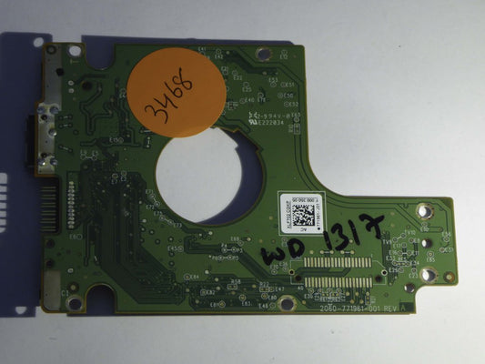 Western Digital WD10JMVW 2060-771961-001REV A  PCB for Sale