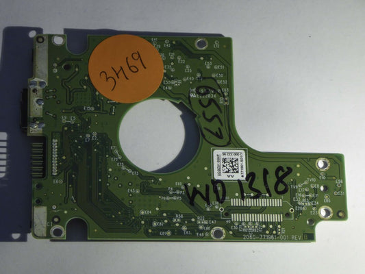Western Digital WD10JMVW 2060-771961-001REV B  PCB for Sale